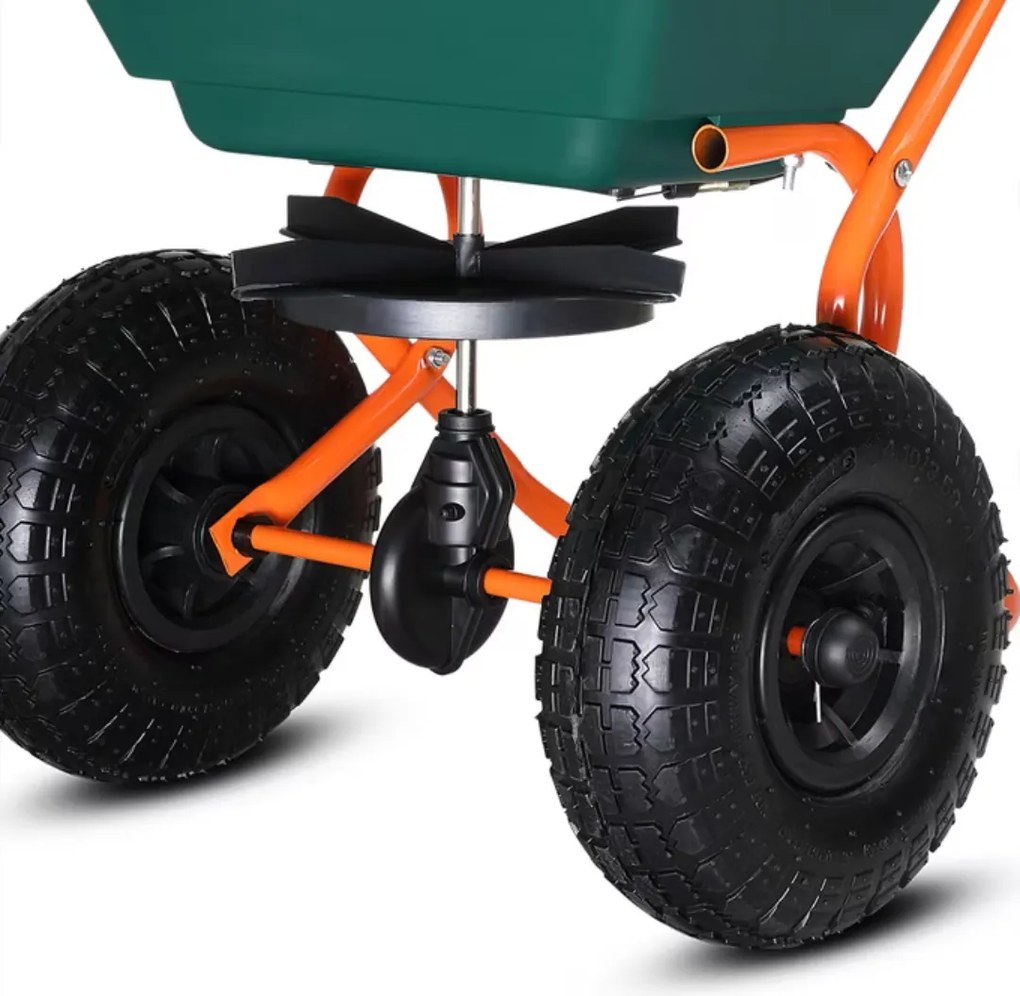 Posypový vozík SEED, 20l, zelená/oranžová Gardebruk
