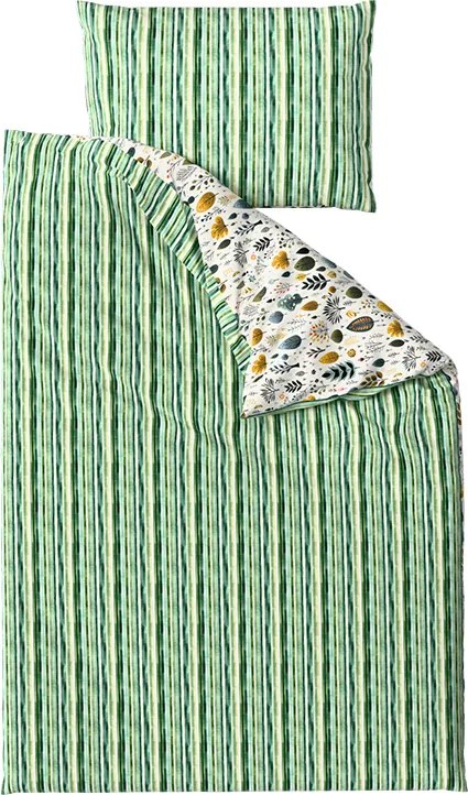 Polybavlnené obliečky TREEVELLA POLY zelené Rozmer obliečky: 70 x 90 cm | 140 x 200 cm