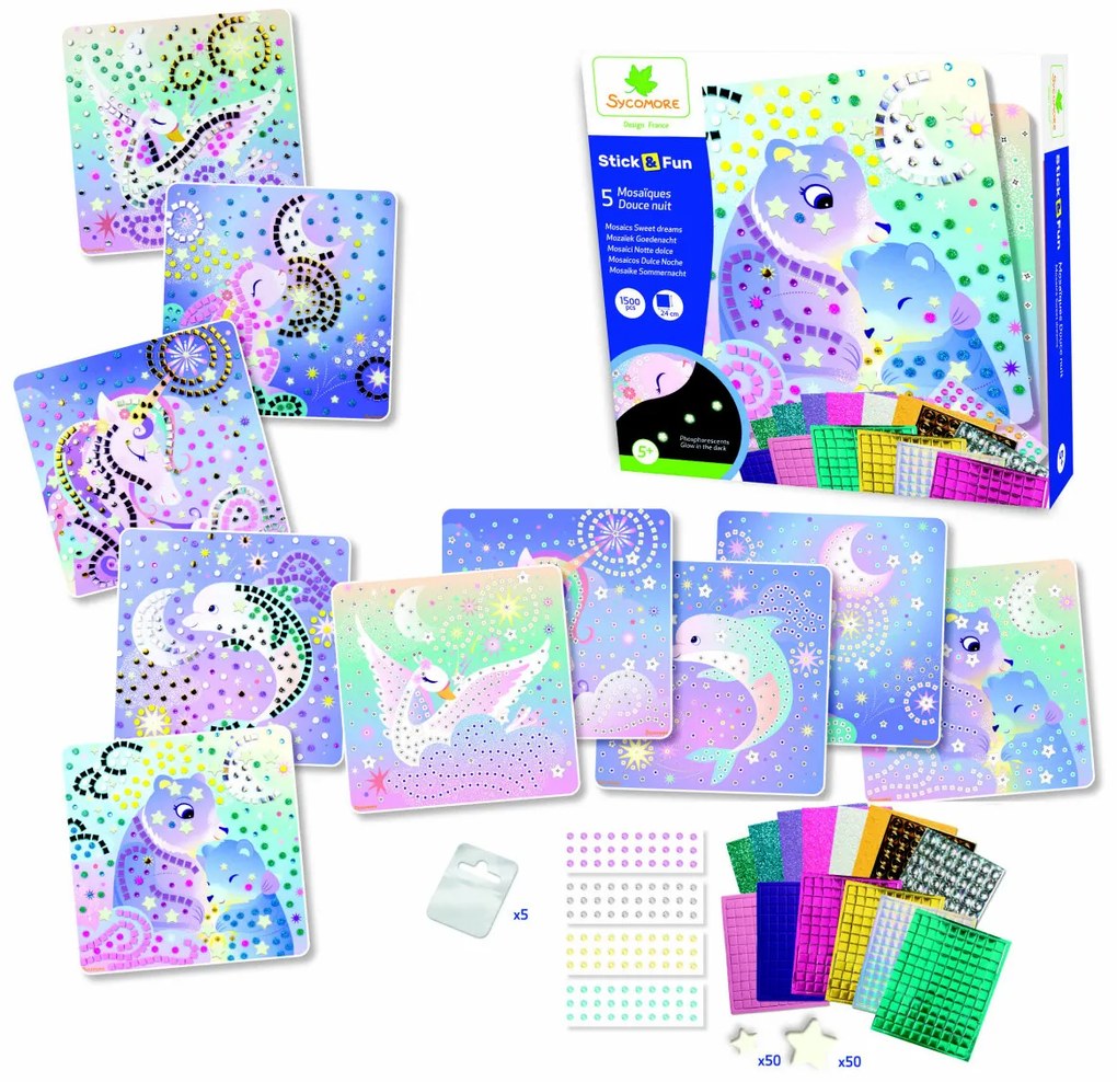 Stick & Fun mozaika - Sladké sny