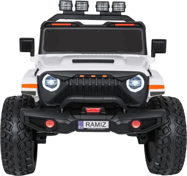Elektrické autíčko Extreme Sport 4x4 biele