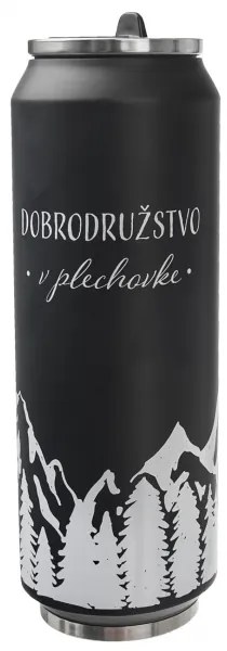 Orion domácí potřeby Termoska plechovka hory 0,7 l
