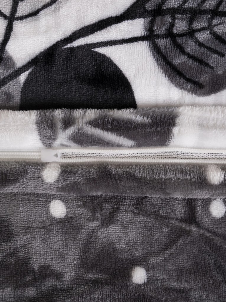 Obliečka na vankúš mikroplyš Exclusive 40 × 60 cm - Hasana sivá