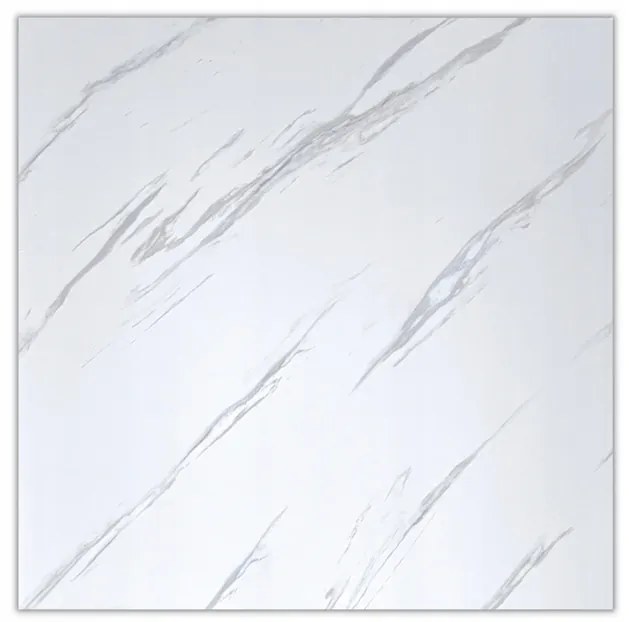 Dizajnový FLEXI panel Marble White Decor PUV5 60x60 cm