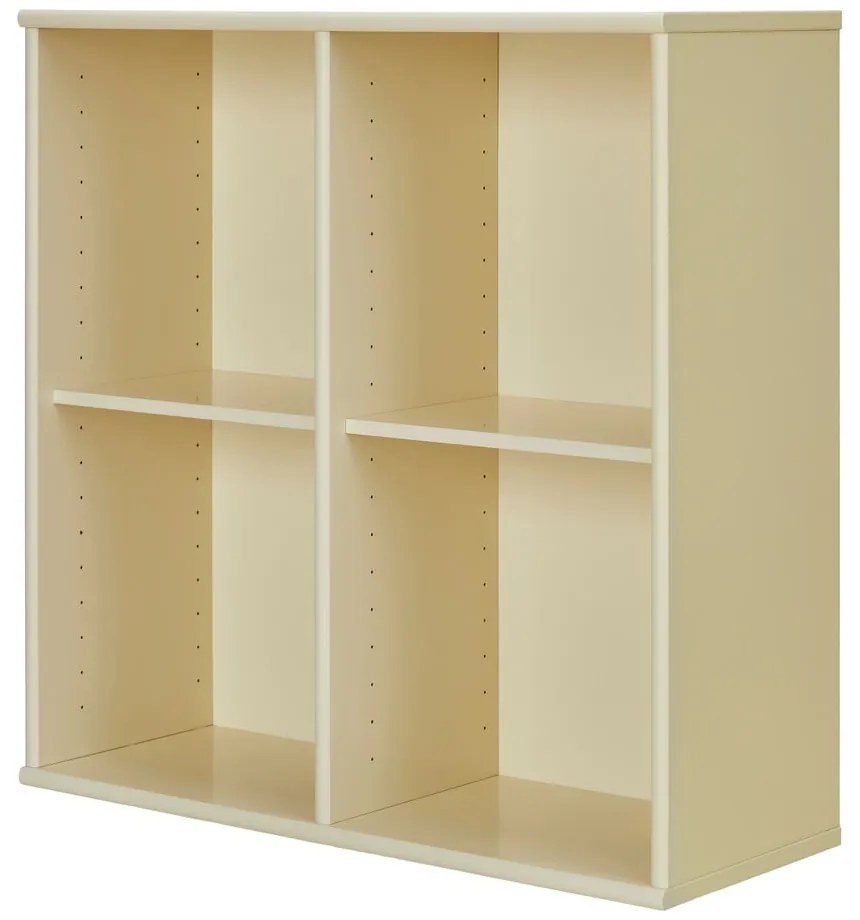 Svetložltá závesná knižnica 70x70 cm Mistral – Hammel Furniture