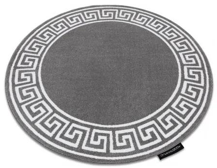 Okrúhly koberec HAMPTON Grecos Grécky , sivá Veľkosť: kruh 160 cm