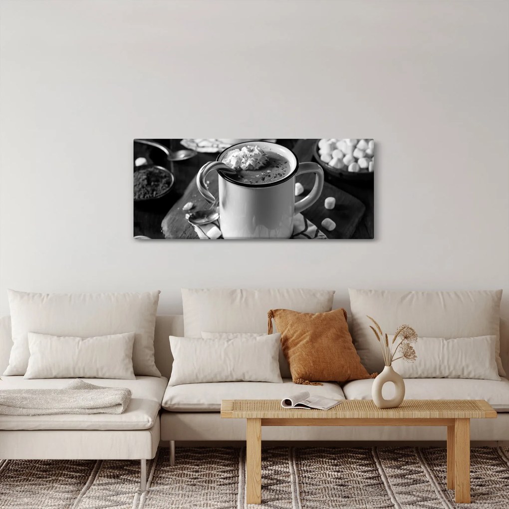 Obraz - Vianočná horúca čokoláda (120x50 cm)