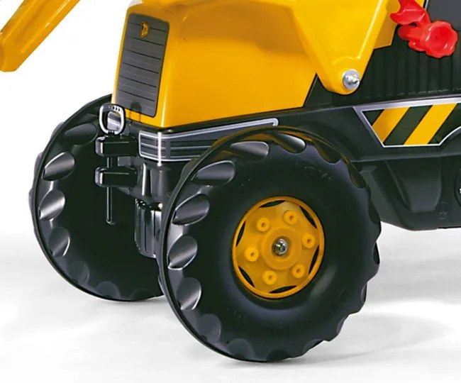 Šlapací traktor JCB s prednou aj zadnou lyžicou Rolly Toys 812004