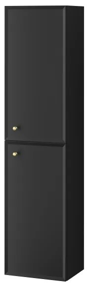 Cersanit S1021-011 - Závesná kúpeľňová skrinka MILLE 160x40 cm matná čierna