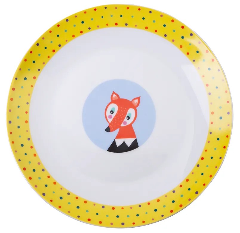 Detský porcelánový set 3 ks - KIDS World Animals - 450513
