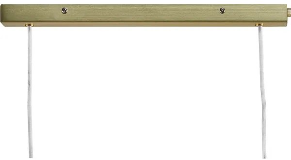 Nordlux - Luster na lanku CONTINA 3xG9/5W/230V mosadz