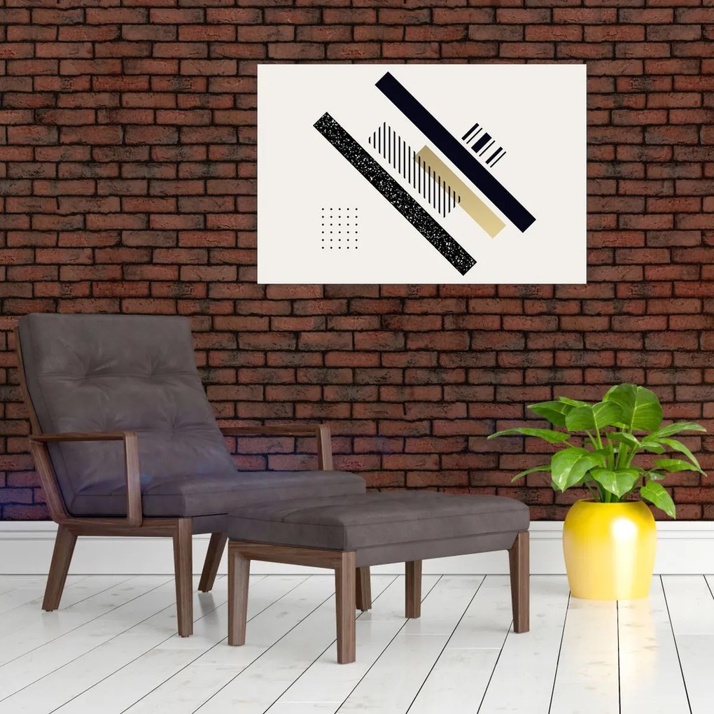 Obraz - Geometrické tvary N⁰5 (90x60 cm)