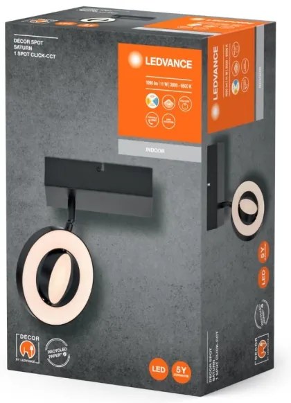 Ledvance -LED Nástenné bodové svietidlo DECOR SATURN LED/11W/230V 3000/4200/6500K