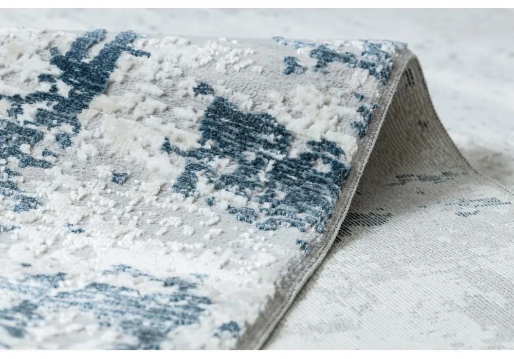 Kusový koberec Mukora modrokrémový 140x190cm