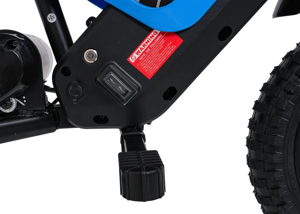 Ramiz Detský elektrický motocykel SHARK modrý