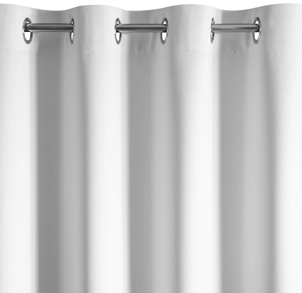 ZATEMŇOVACÍ ZÁVES NA KRÚŽKOCH NERINA 140X250 CM LISTY