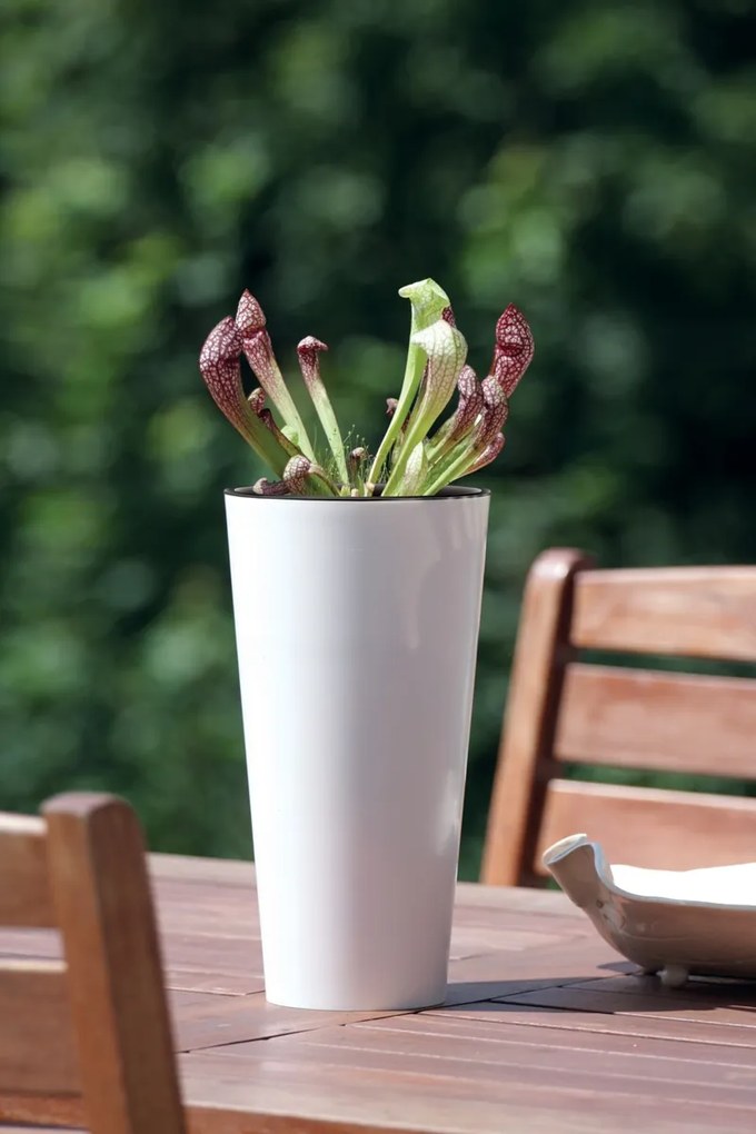 Plastový kvetináč DTUS300 30 cm - mocca
