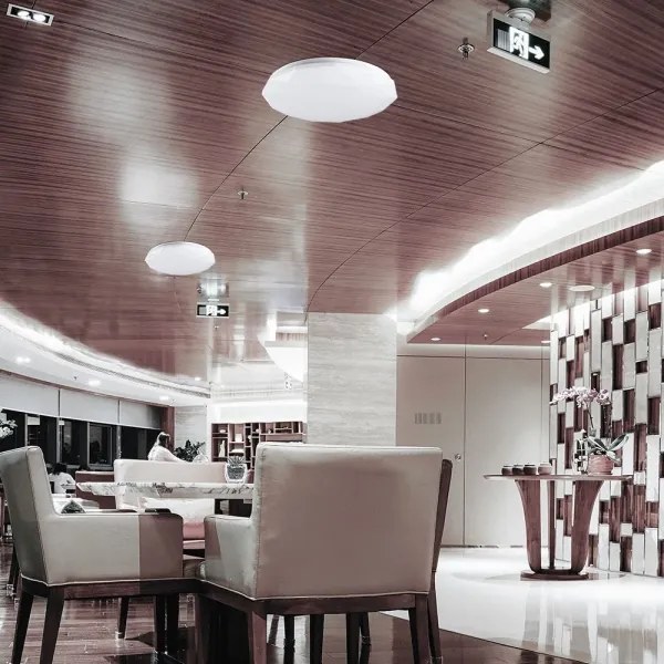 LED stmievateľné stropné svietidlo, 60 W, 230 V, farebná teplota 3000/4000/6500 K, s diaľkovým ovládačom