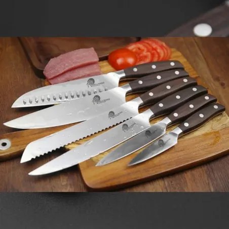 nůž Santoku 7" (178mm) Dellinger CLASSIC Sandal Wood