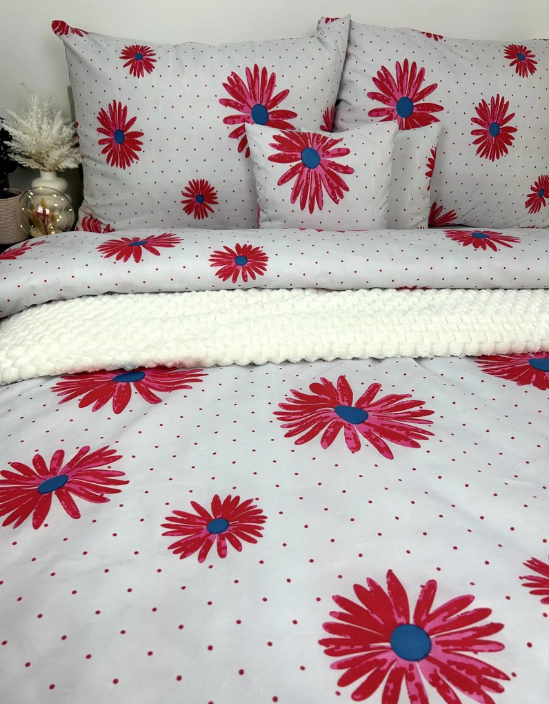 INTERMEDIC SK Posteľná obliečka Microfibre Daisy Delight 140x200/70x90 cm
