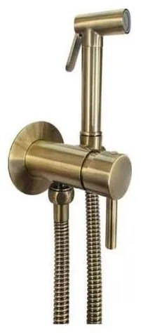 Paffoni - Nástenná sada s ručnou bidetovou sprchou pre podomietkovú inštaláciu RINGO WEST bronz