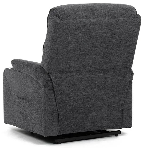 Autronic BONTEC Polohovacie kreslo, elektrické káblové ovládanie, šedá, látka, TV-S8348 GREY2 Farba: Šedá