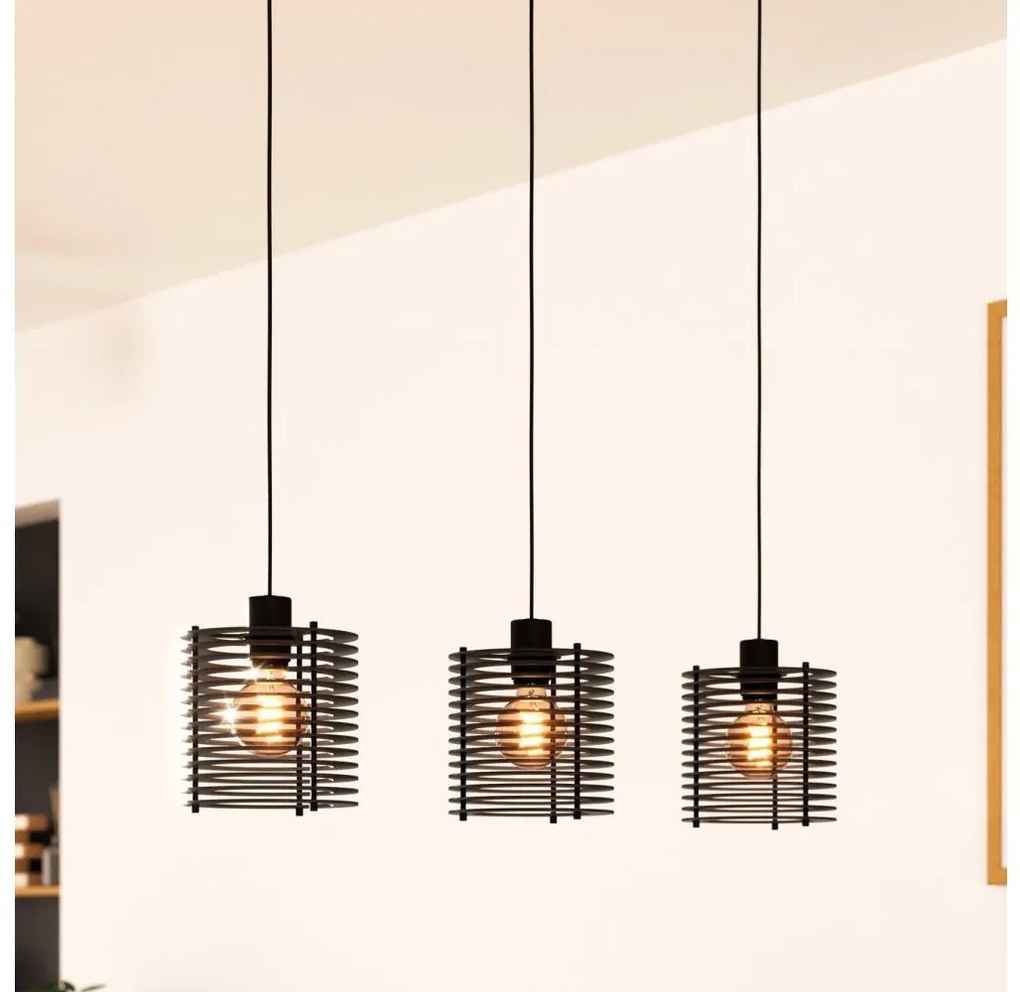 Eglo 900738 - Luster na lanku SEGOVIA 3xE27/40W/230V