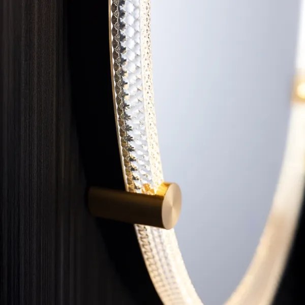 Zuma Line D2532 - LED Kúp. zrkadlo s podsv. 24W/230V 3000/4000/6000K IP44 chróm