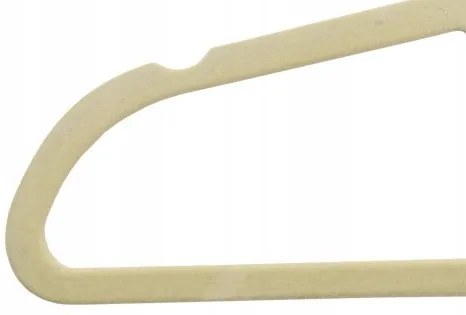 Zamatové ramienko Maxi 60 ks béžové