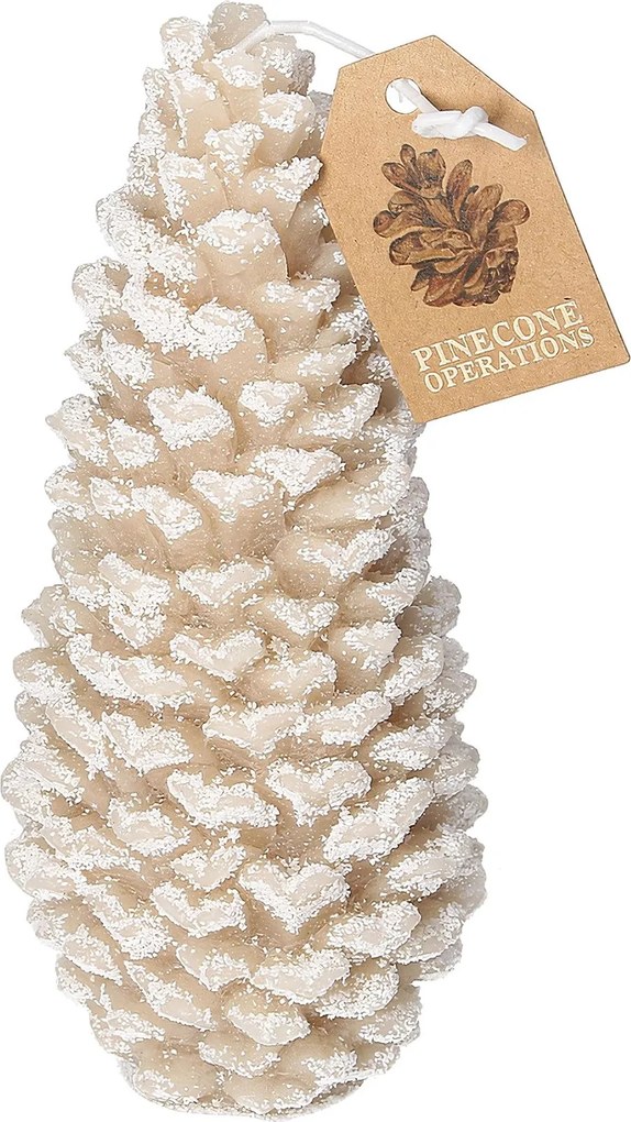 Sviečka Pine Frost I 7x18 cm