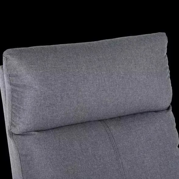 LuxuryForm DESIGN Televízne kreslo RUFO s polohovaním - šedé