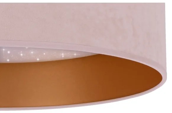 Brilagi - LED Stropné svietidlo VELVET STAR LED/24W/230V pr. 40 cm ružová/zlatá