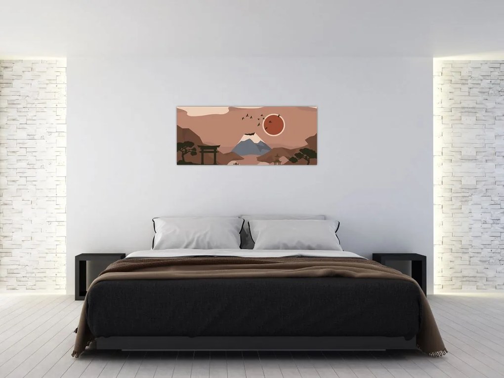 Obraz - Japonsko N⁰1 (120x50 cm)