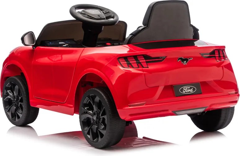 LEAN CARS Ford Mustang Mach-E Červená 24V batéria