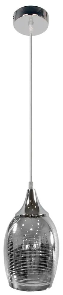 Luster na lanku MARINA 1xE27/60W/230V chróm