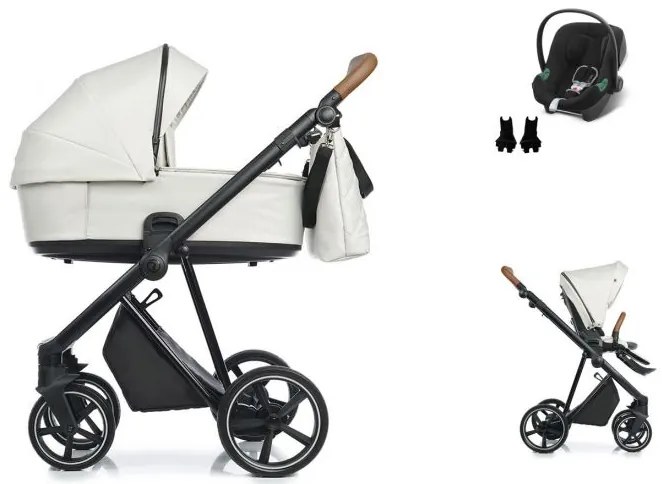 ROAN Ivi + Cybex Aton B2 i-Size pearl shell 3v1