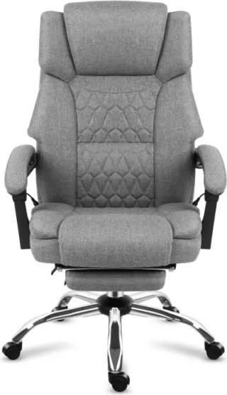 Masážne kancelárske kreslo Boss 6.0 sivé