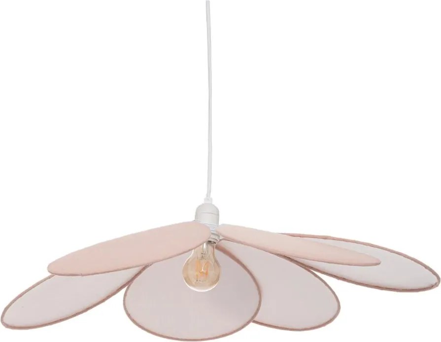 Atmosphera - Detský luster na lanku PETAL 1xE27/40W/230V priemer 64 cm ružový