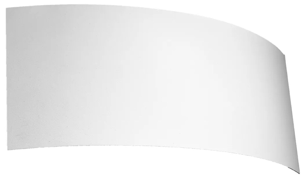 Nástenné svietidlo Magnus, 1x biele kovové tienidlo