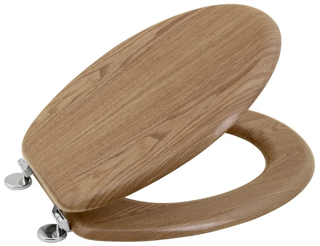 Aqualine wc dosky hnedá 1705-10