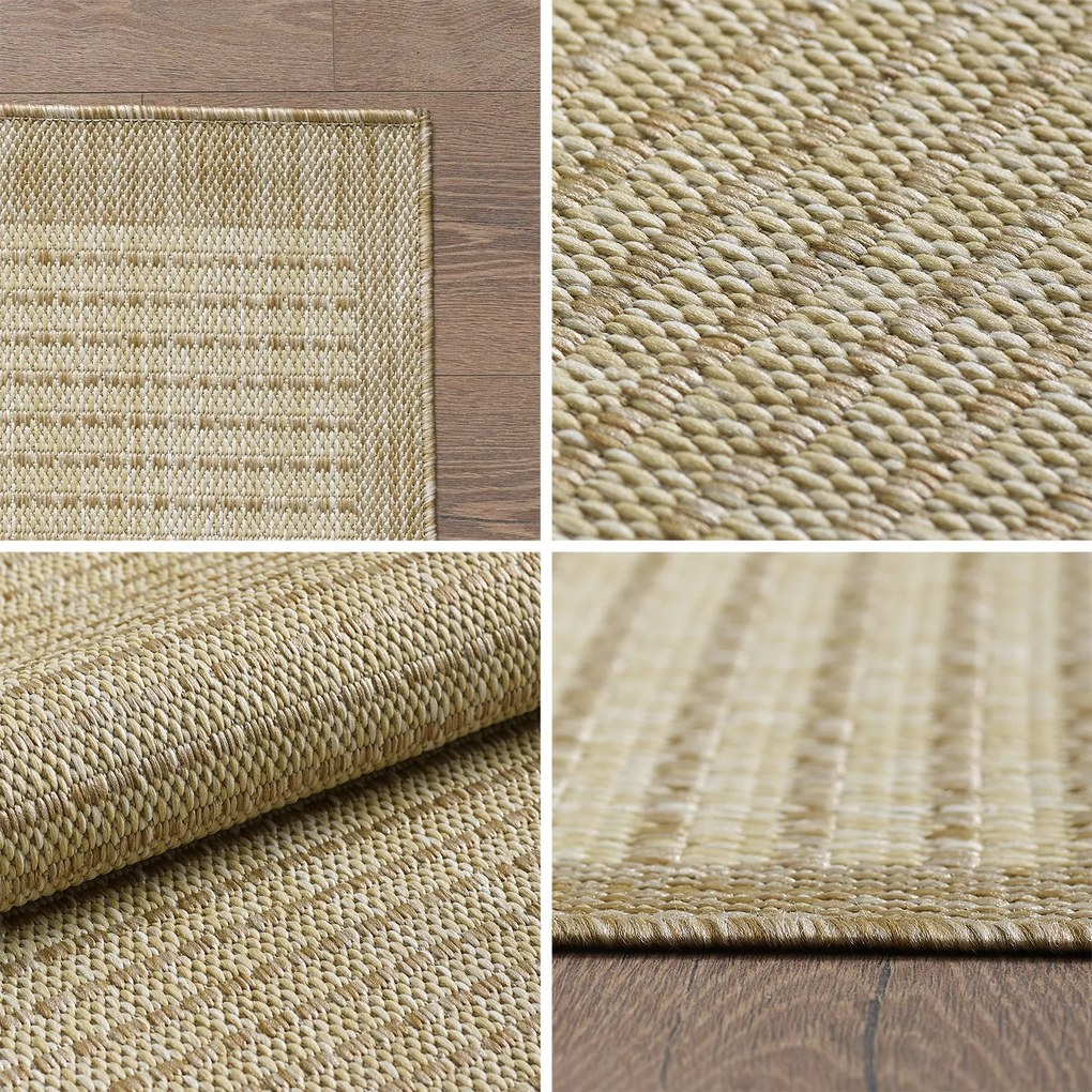 Ayyildiz, Koberec behúň Giza 1410 Beige, 80x250, béžová, chodba / predsieň