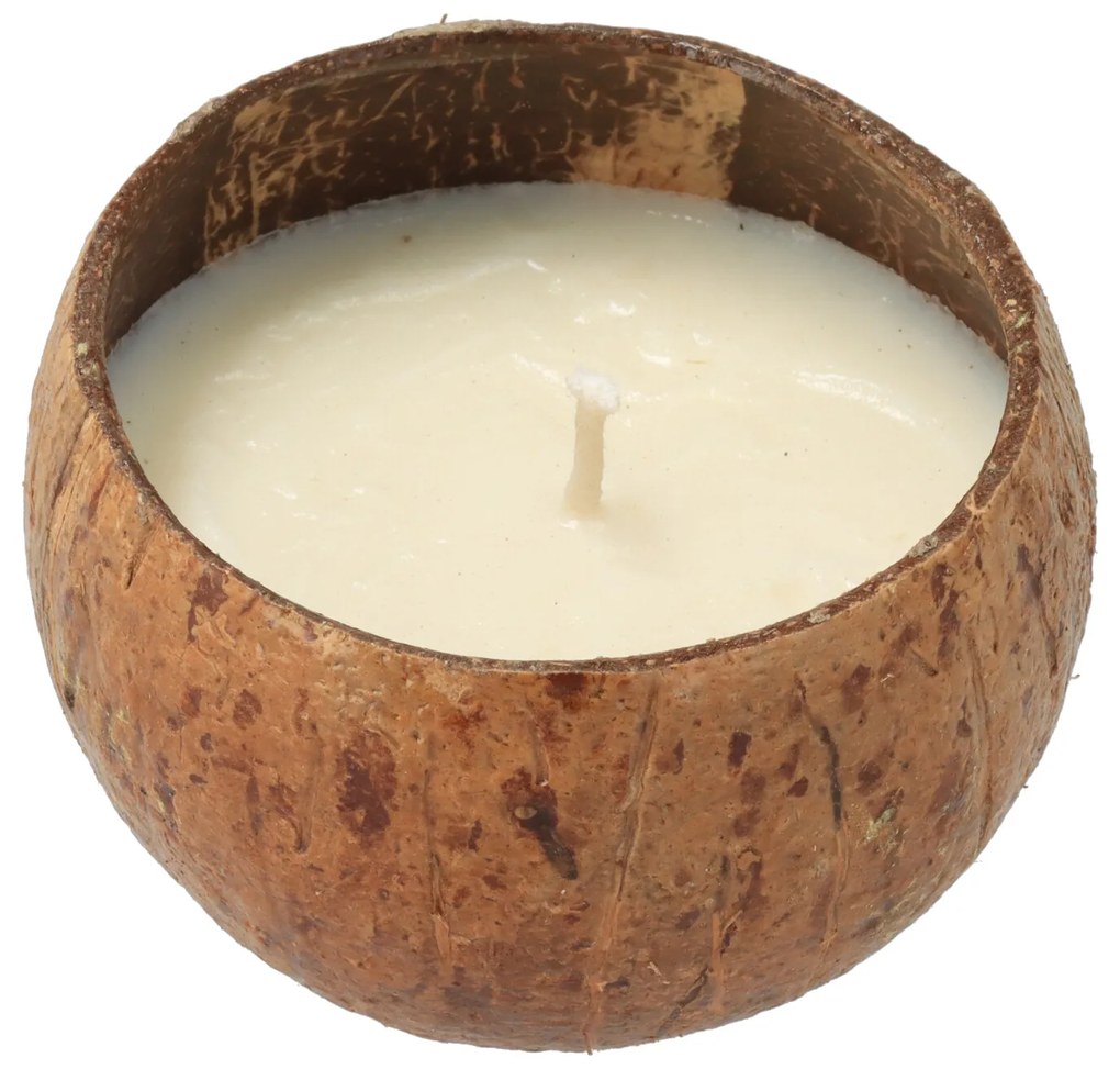 ČistéDrevo Kokosová vonná sviečka - Škorica