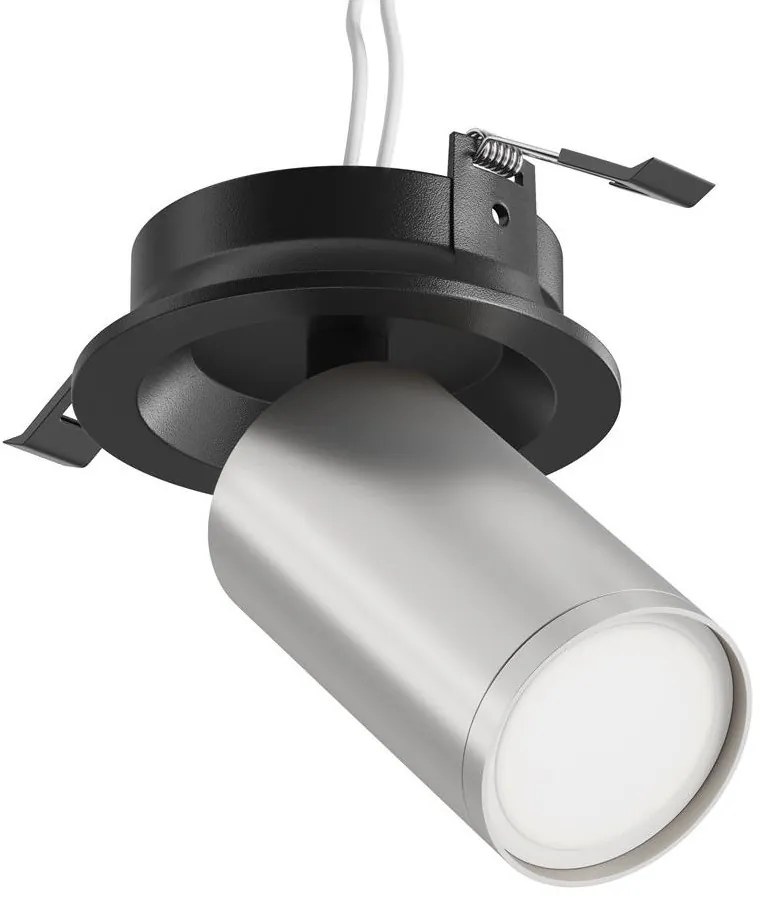 Maytoni C048CL-U-1BS - Podhľadové bodové svietidlo FOCUS 1xGU10/10W/230V chróm