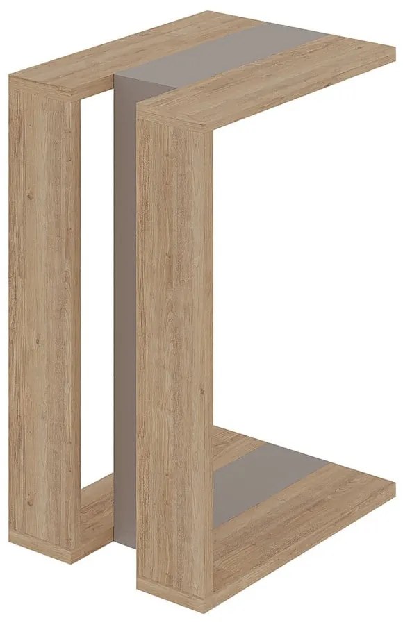 Odkladací stolík v dekore duba 40x30 cm Macha – Marckeric