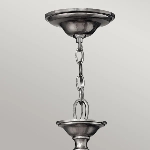 Hinkley HK-SUSSEX5 - Závesný luster SUSSEX 5xE14/40W/230V matný chróm