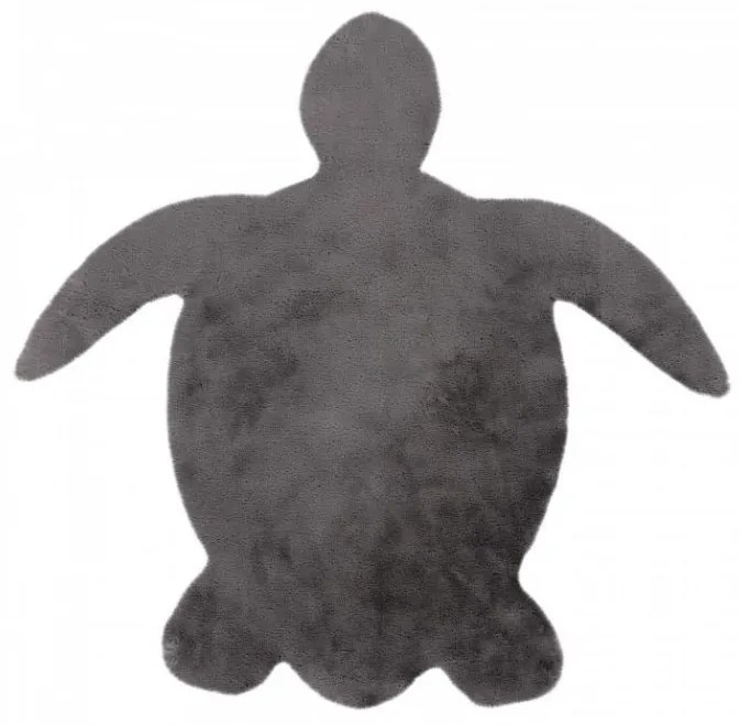 Pre zvieratá: kusový koberec Luna 853 grey, 83x92, šedá, detská izba, Obsession