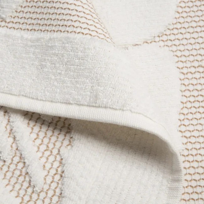 Kúpeľňový koberček ROSE 01 krémový