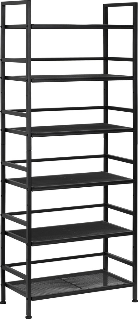 XXXLutz REGÁL NA TOPÁNKY, čierna, 59/144/30 cm PBJ - Online Only drobný nábytok - 000537003502