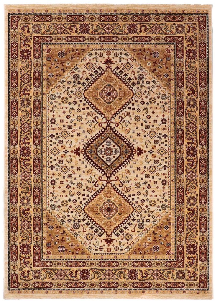 Koberce Breno Kusový koberec PRAGUE 93/IB2W, béžová, viacfarebná,160 x 235 cm