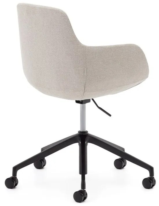 Béžová kancelárska stolička Tissiana – Kave Home