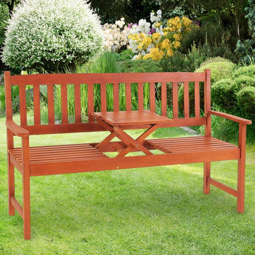 Záhradná lavica so stolčekom - 153 cm | BIANO